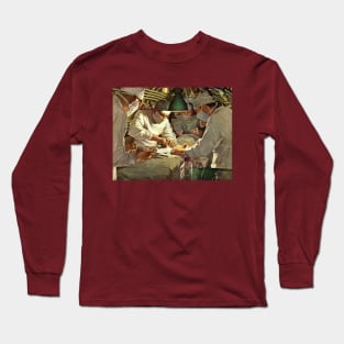 Vintage Science and Medicine, Doctors Performing Surgery in a Hospital ER Long Sleeve T-Shirt